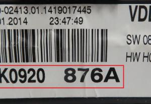Volkswagen - Caddy 3 facelift vanaf 2010 Tellerpaneel reparatie